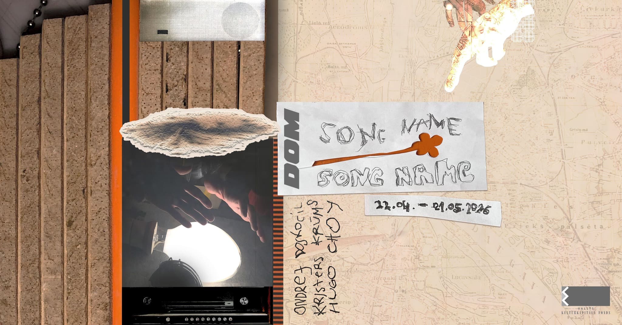 Ondrej Doskocil, Kristers Krūms, Hugo Choy. Song name